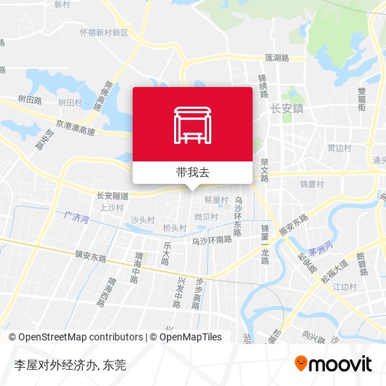 李屋对外经济办地图