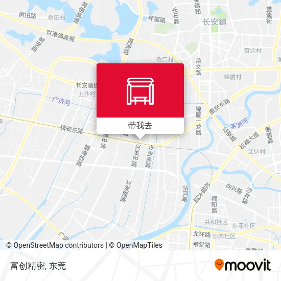 富创精密地图