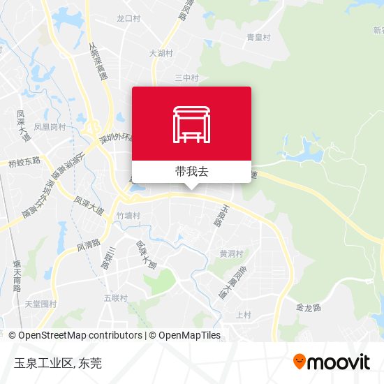 玉泉工业区地图