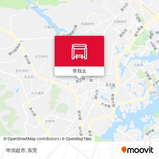 华润超市地图