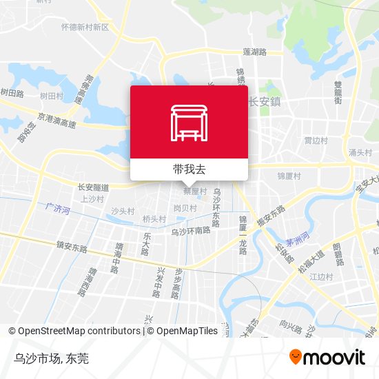 乌沙市场地图