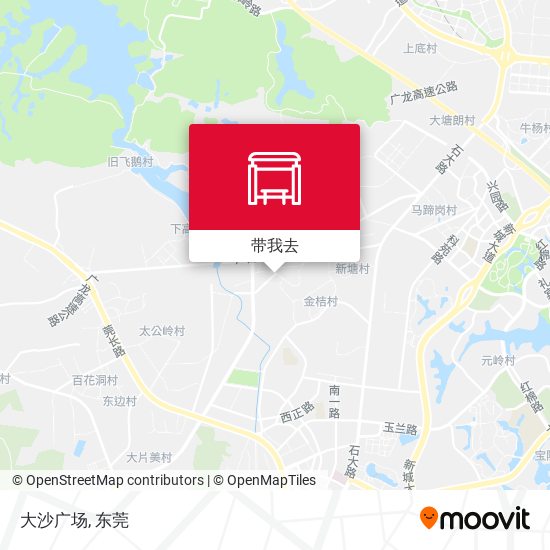 大沙广场地图
