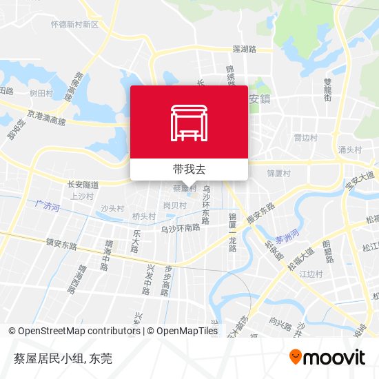 蔡屋居民小组地图