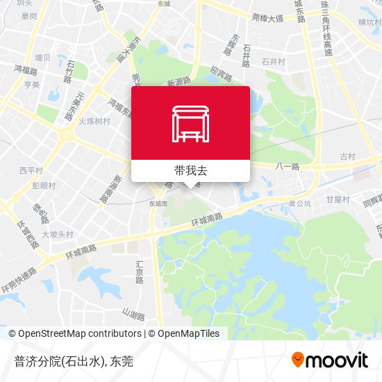 普济分院(石出水)地图