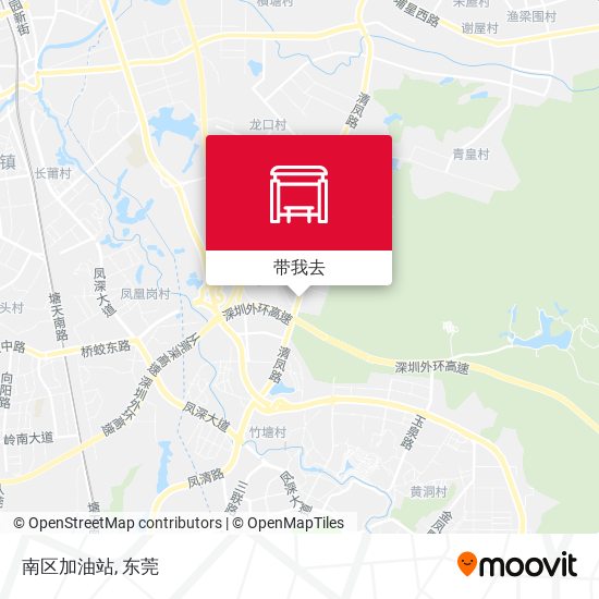 南区加油站地图