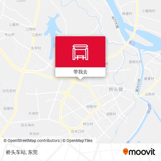 桥头车站地图