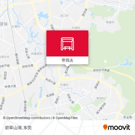 碧翠山湖地图