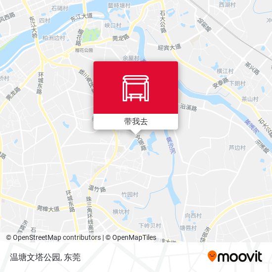 温塘文塔公园地图