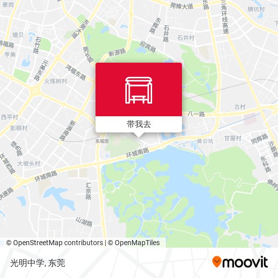 光明中学地图