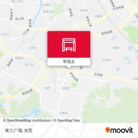 黄江广场地图