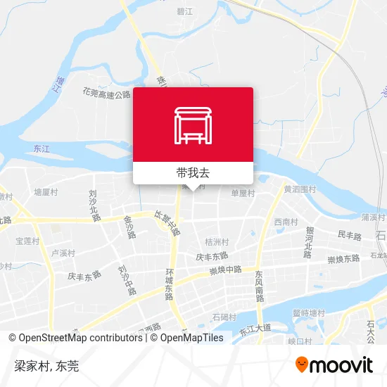 梁家村地图
