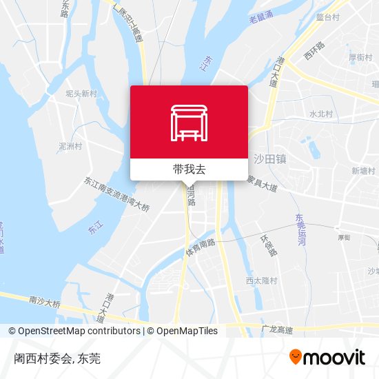 阇西村委会地图
