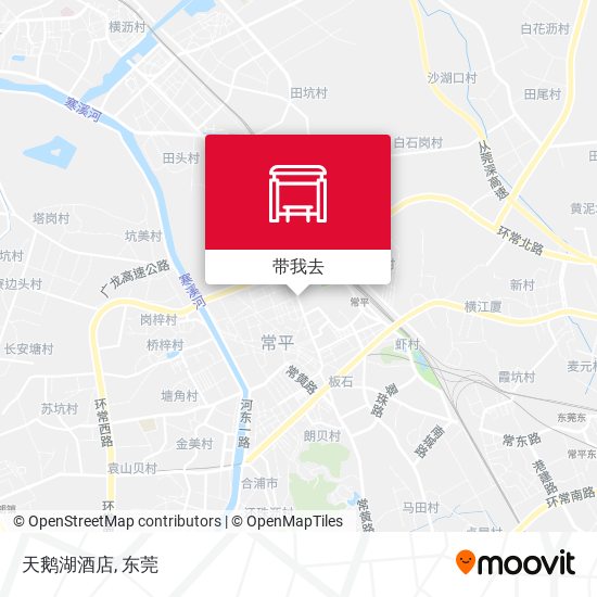 天鹅湖酒店地图