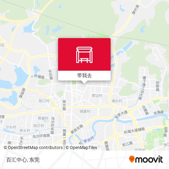 百汇中心地图