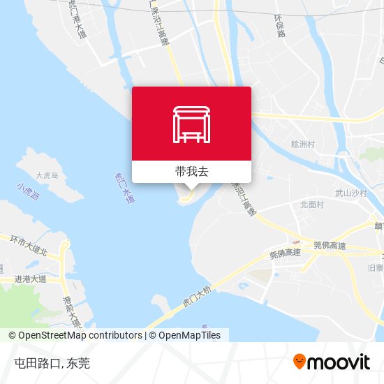 屯田路口地图
