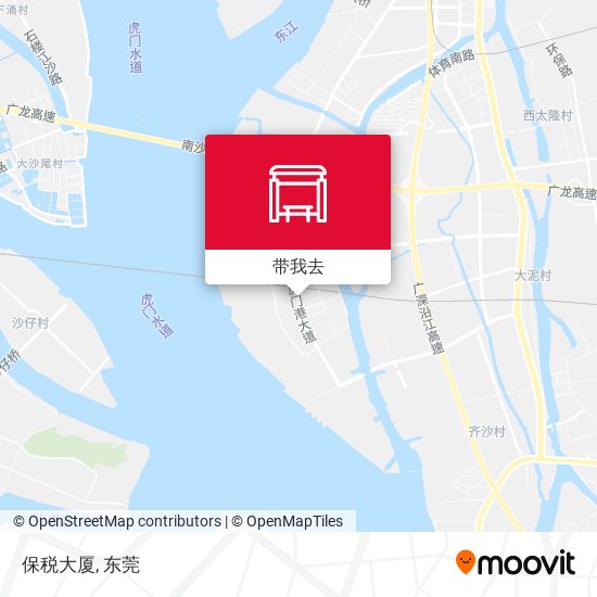 保税大厦地图