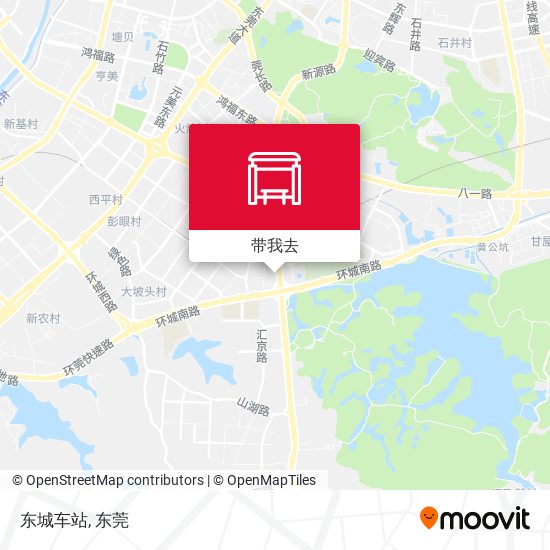 东城车站地图