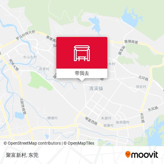 聚富新村地图