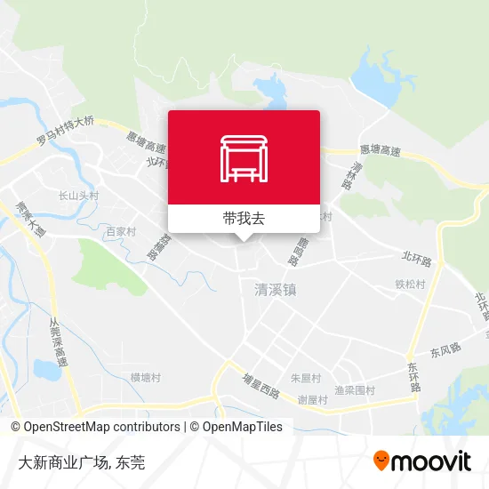 大新商业广场地图