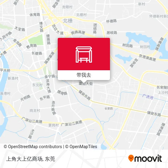 上角大上亿商场地图