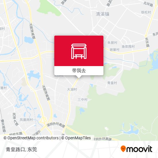 青皇路口地图