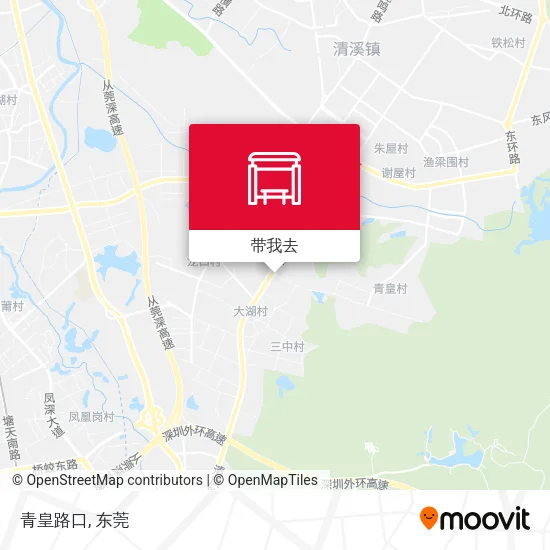 青皇路口地图