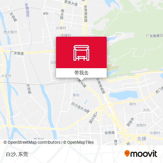 白沙地图