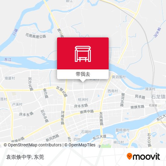 袁崇焕中学地图