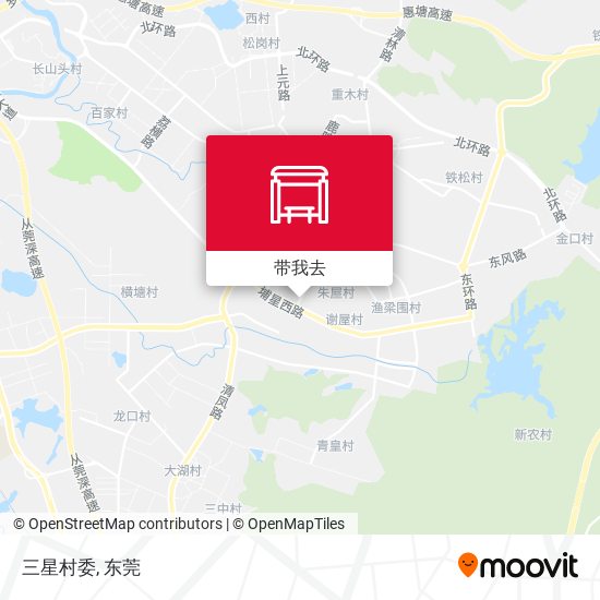 三星村委地图