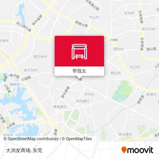 大润发商场地图