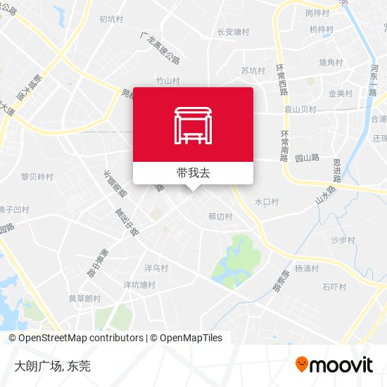 大朗广场地图
