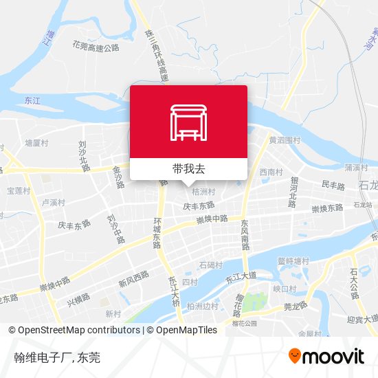 翰维电子厂地图