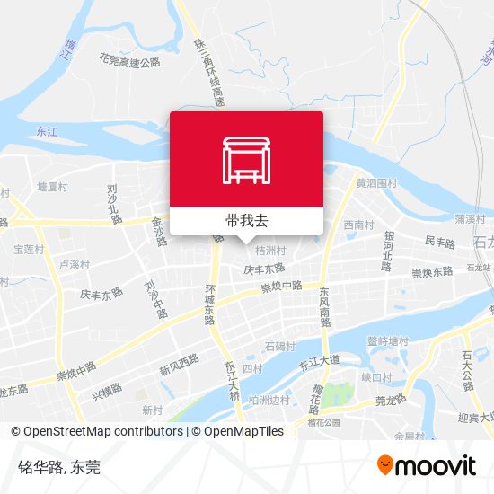 铭华路地图