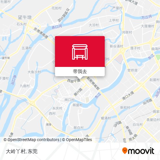 大岭丫村地图