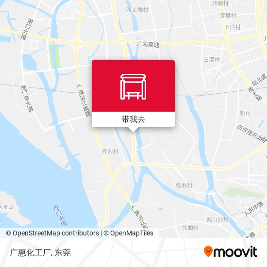 广惠化工厂地图