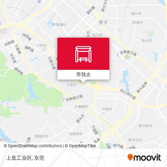 上底工业区地图