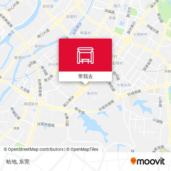 蛤地地图