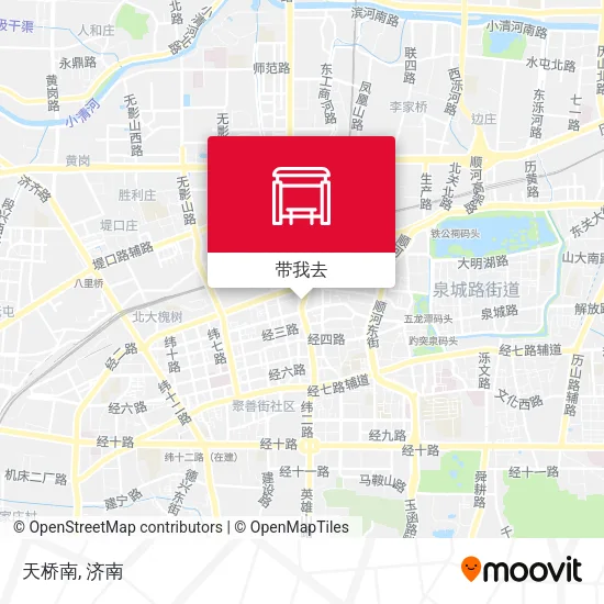 天桥南地图