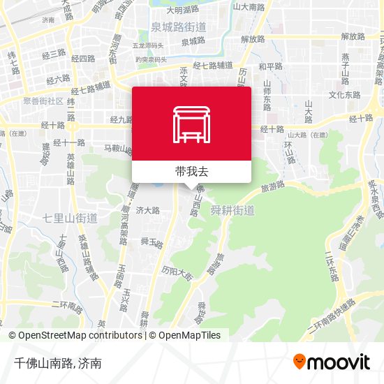 千佛山南路地图