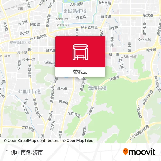 千佛山南路地图