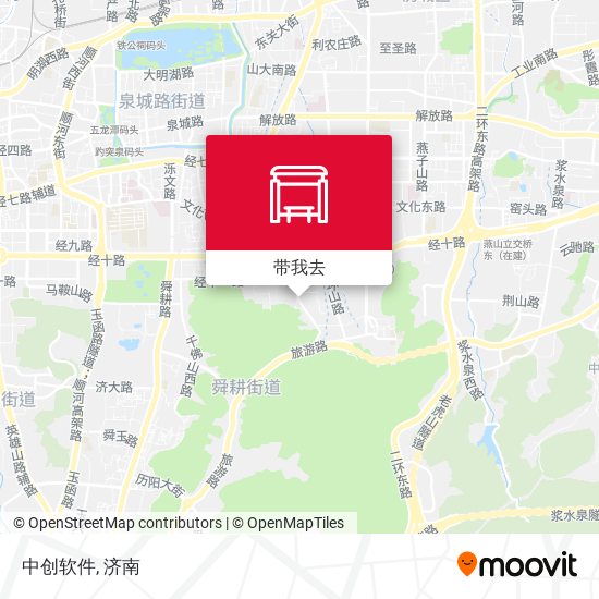 中创软件地图