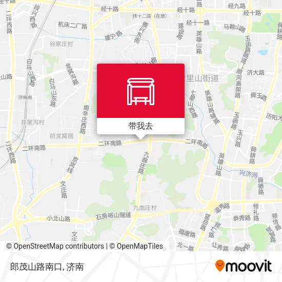 郎茂山路南口地图