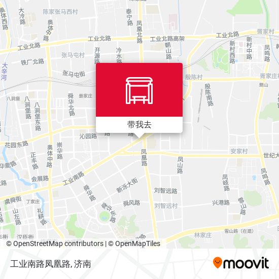 工业南路凤凰路地图