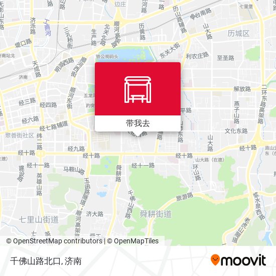 千佛山路北口地图