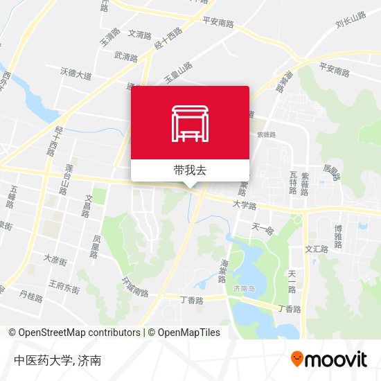 中医药大学地图