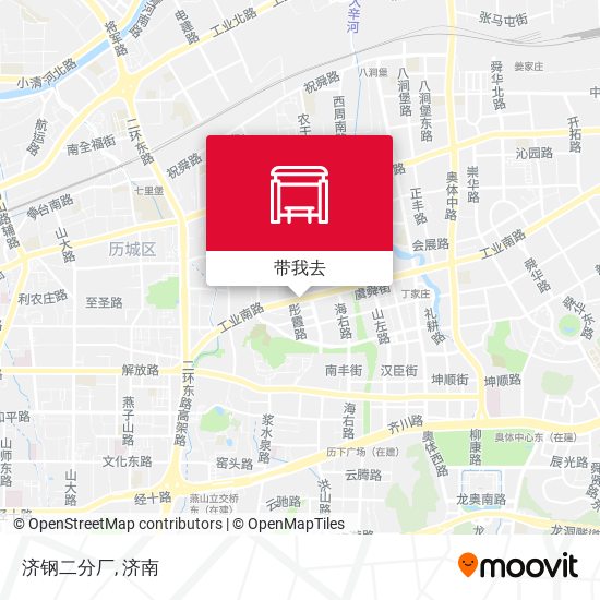 济钢二分厂地图