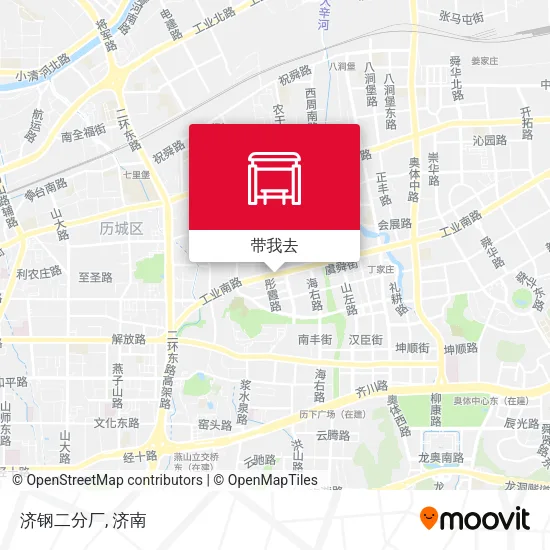 济钢二分厂地图