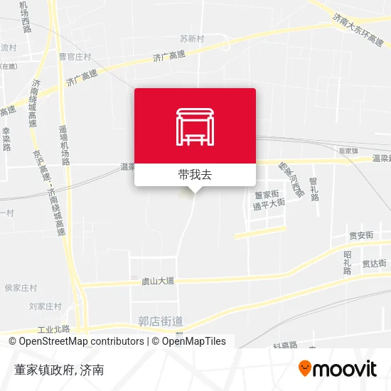 董家镇政府地图