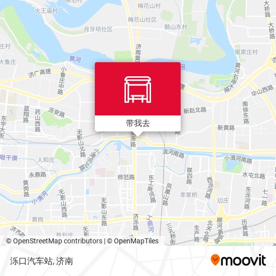 泺口汽车站地图