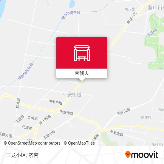 三龙小区地图